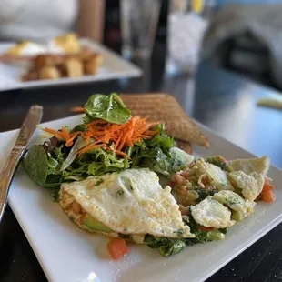 Herby Egg White Omelet