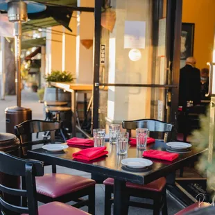 interior, sushi and sashimi