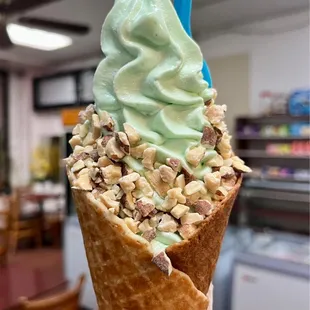 Grasshopper Frozen Yogurt