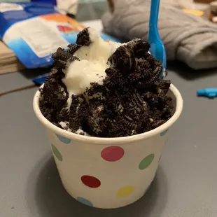 Very generous toppings (accidentally started eating before taking this photo)