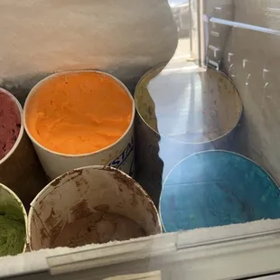The bottom right one is the blue bubble gum
