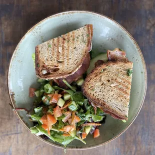 Variety of sandwiches