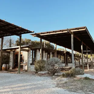 the outside of the building