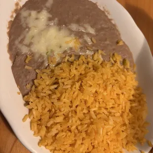 Rice and beans side