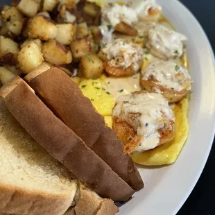 Shrimp &amp; Crab Omelette