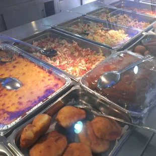 Assorted breads