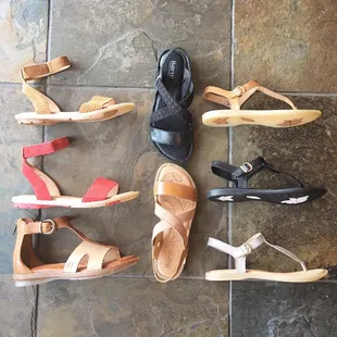 Our lifestyle selection includes Born sandals
