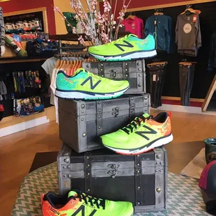 We keep our inventory up to date and test out shoes to make sure they will work for our customers.