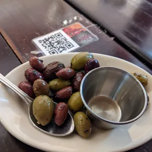 Olives at Solea Restaurant