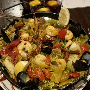 Valenciana paella