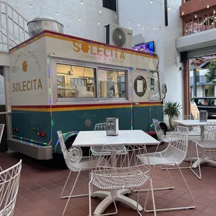 the interior of a restaurant