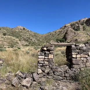 Bar canyon ruins