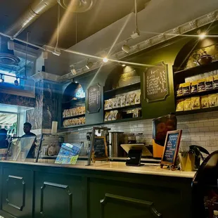 a view of a coffee shop