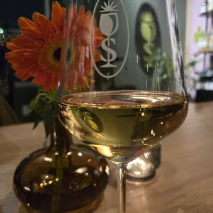 Wine recommended after chatting with staff