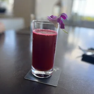 Beet juice