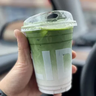 Strawberry Matcha Latte
