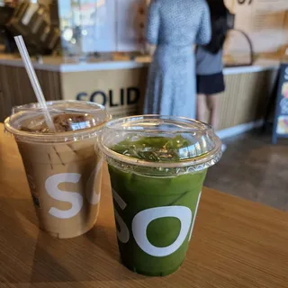 Sparkling Yuzu Matcha