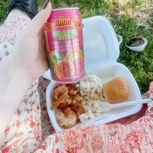 Picnic lunch- Small shrimp bang plate