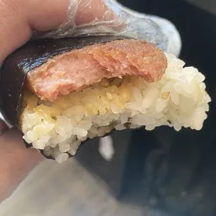 Spam Musubi .    So delicious!&apos;n