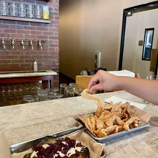 Pork Rinds and Roasted Potatoes (Octoberfest special)