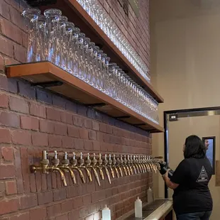 7/28/2023:  SG&apos;s Staff filling my growler with Coconino!