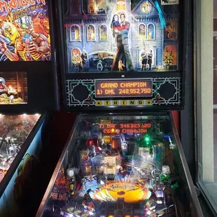 Adams Family pinball game