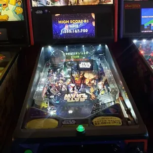 Star Wars pinball game!
