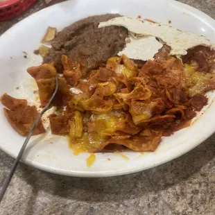 It had shit in the beans
