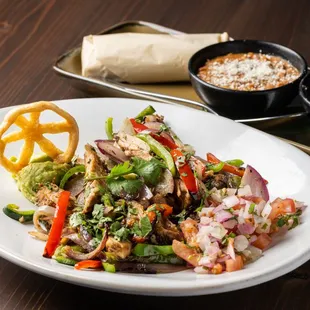 Wood-Grilled Chicken Fajitas