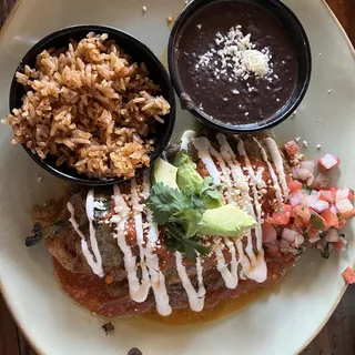 CHILE RELLENO CON QUESO