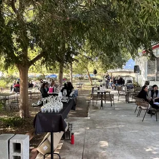 Wine tasting/party space