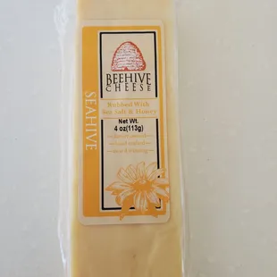 Nice variety of cheese available