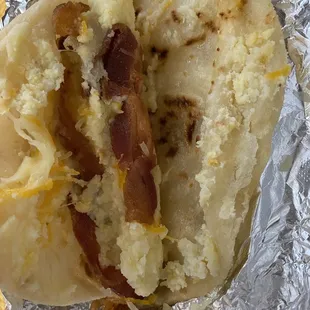 Nash breakfast taco without chorizo