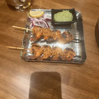 Prawns Kebab