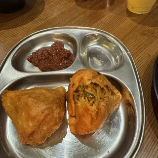 2 Piece Chow Mein Samosas