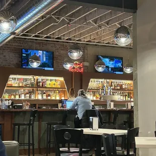 Bar area