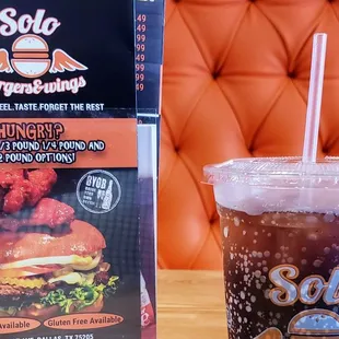 Hmmm  BYOB... My drink is just a Coke, for the record