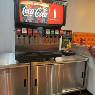 Fountain drinks on drinks