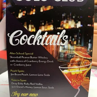 Cocktails