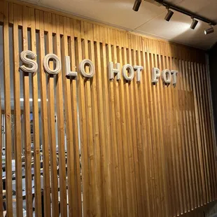 Interior of Solo Hot Pot