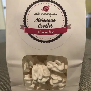 Merengue cookies