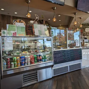 a view of the counter