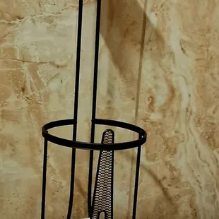 Cute holder in the restroom