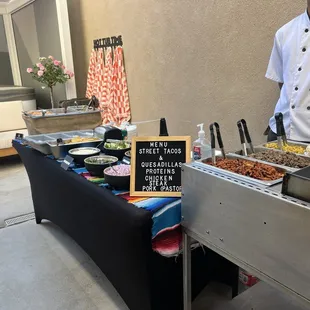 Taco bar