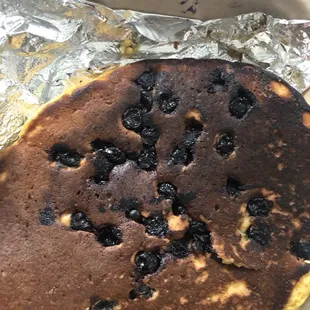 Burnt pancake
