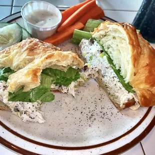 Cranberry Chicken Salad sandwich