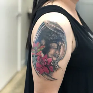 A Cover-Up Tattoo, if you can't tell what it was, I'm not saying...