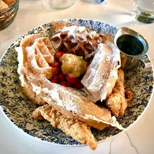 Chicken &amp; Waffles