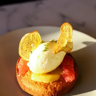 dessert, food