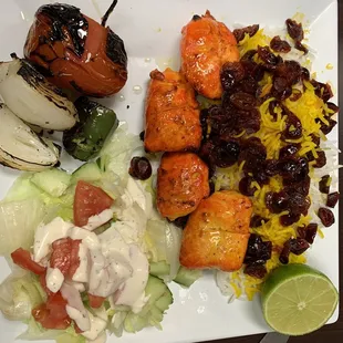 Chicken Kebab Plate